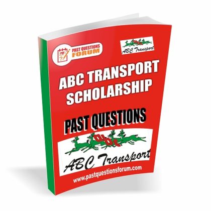 ABC Transport Scholarship Past Questions and Answers
