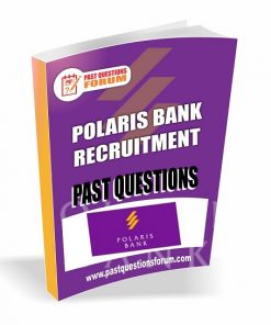 Polaris Bank Recruitment Past Qeuestion