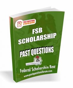 FSB Scholarship Past Questions