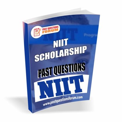 Download NIIT Scholarship Past Questions and Answers PDF