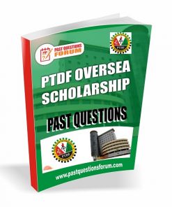 PTDF Oversea Scholarship Past Questions