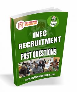 INEC Recruitment Past Questions