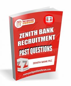 Zenith Bank Past Questions