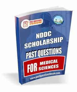 NDDC Scholarship Test Past Questions And Answers for MEDICAL SCIENCES PDF Download