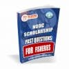 NDDC Scholarship Past Questions for FISHERIES