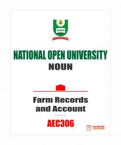 AEC306 - Farm Records and Account (october-2019)