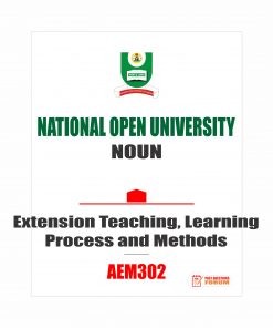 AEM302 - Extension Teaching, Learning Process and Methods (october-2019)