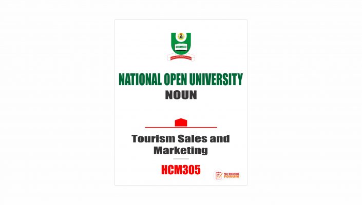 HCM305 - Tourism Sales and Marketing - Past Questions Forum