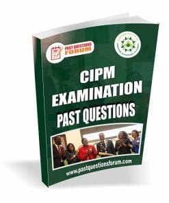 CIPM PAST QUESTIONS