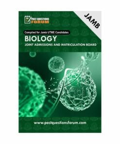 JAMB Biology Past Questions | JAMB Past Questions and Answers for Biology PDF Download 2023