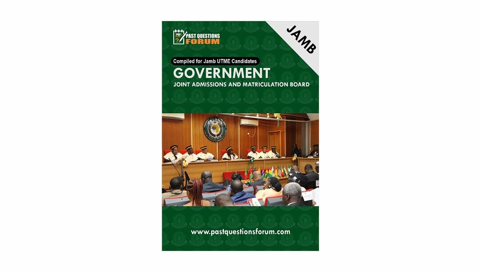 JAMB Government Past Questions Answers PDF Download 2023