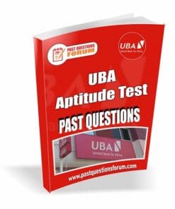 UBA Graduate Job Aptitude Test Past Questions and Answers PDF Download 2025