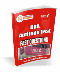 UBA Graduate Job Aptitude Test Past Questions and Answers PDF Download 2025